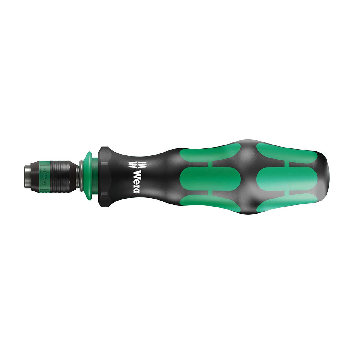 Wera 1/4-Inch Bit-Holding Screwdriver Handle with Rapidaptor Quick-Release Chuck, 05073541001