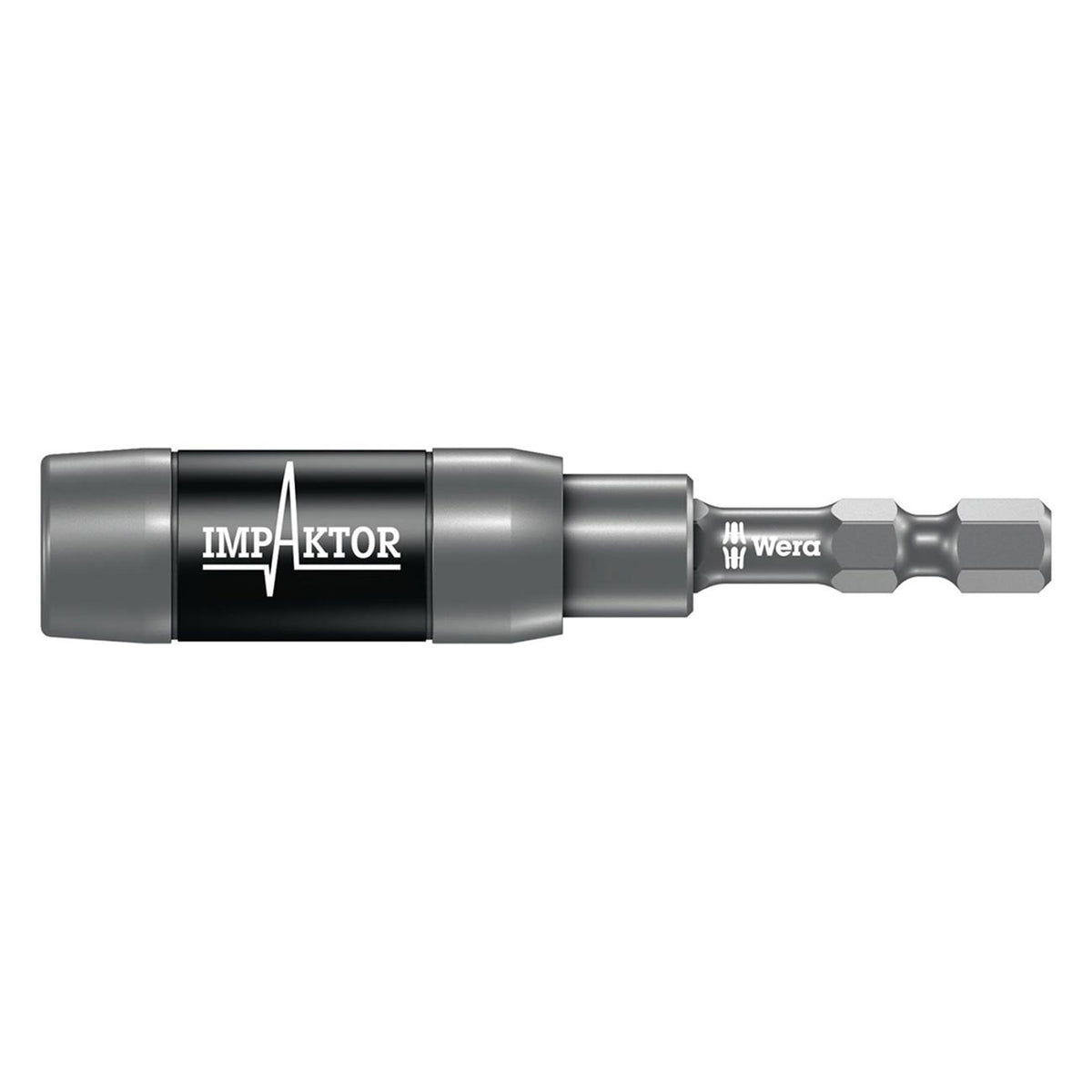 Wera Impaktor 1/4-Inch Bit Holder with Retaining Ring and Ring Magnet