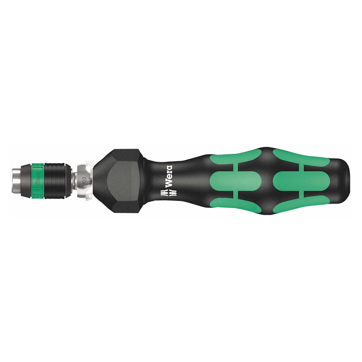 Wera Adjustable Torque Screwdriver, 2.5 to 11.5 in-lb Range with Quick-Release Chuck