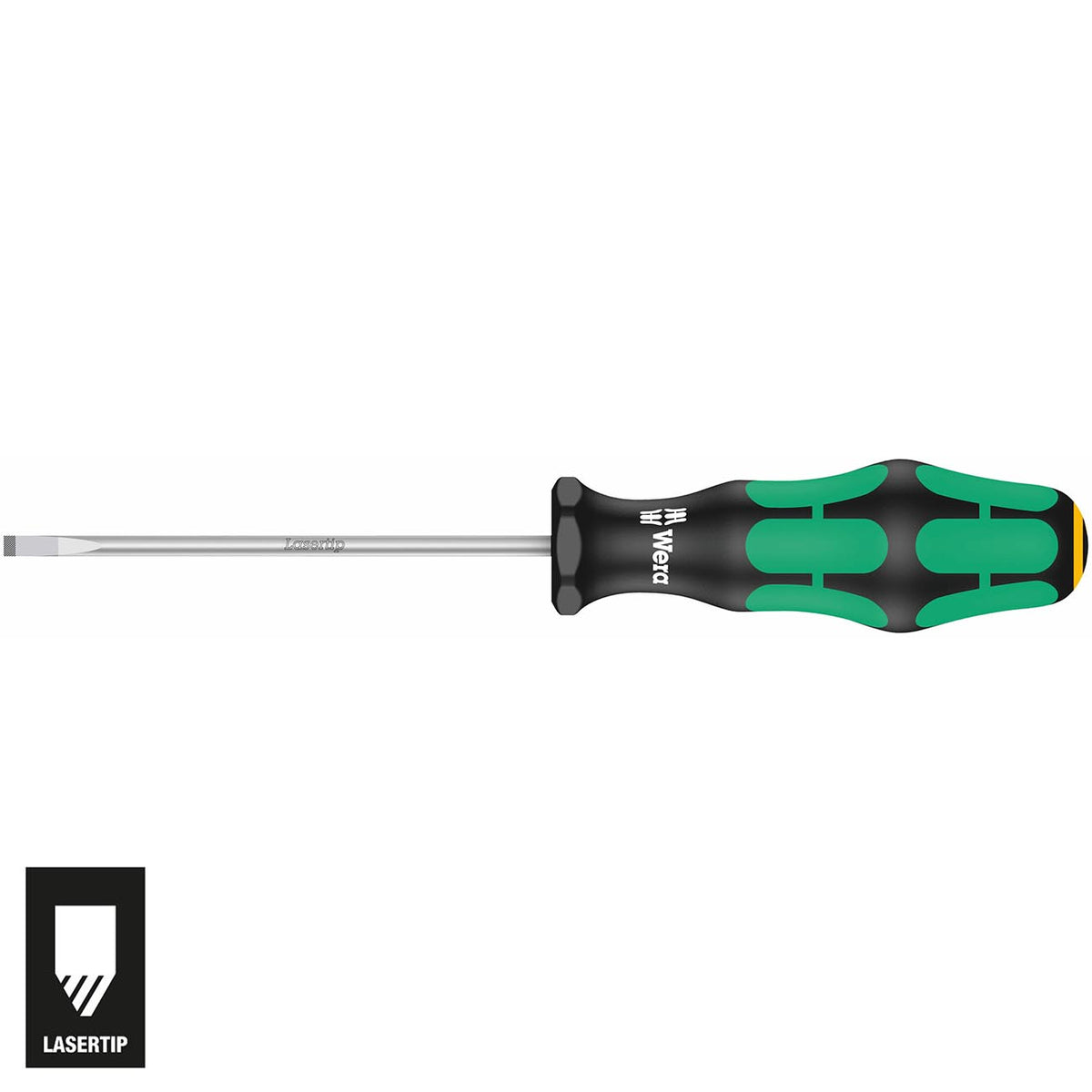 Wera 05110008001 Slotted Screwdriver with LaserTip, 1.0 x 5.5 x 7.9 in