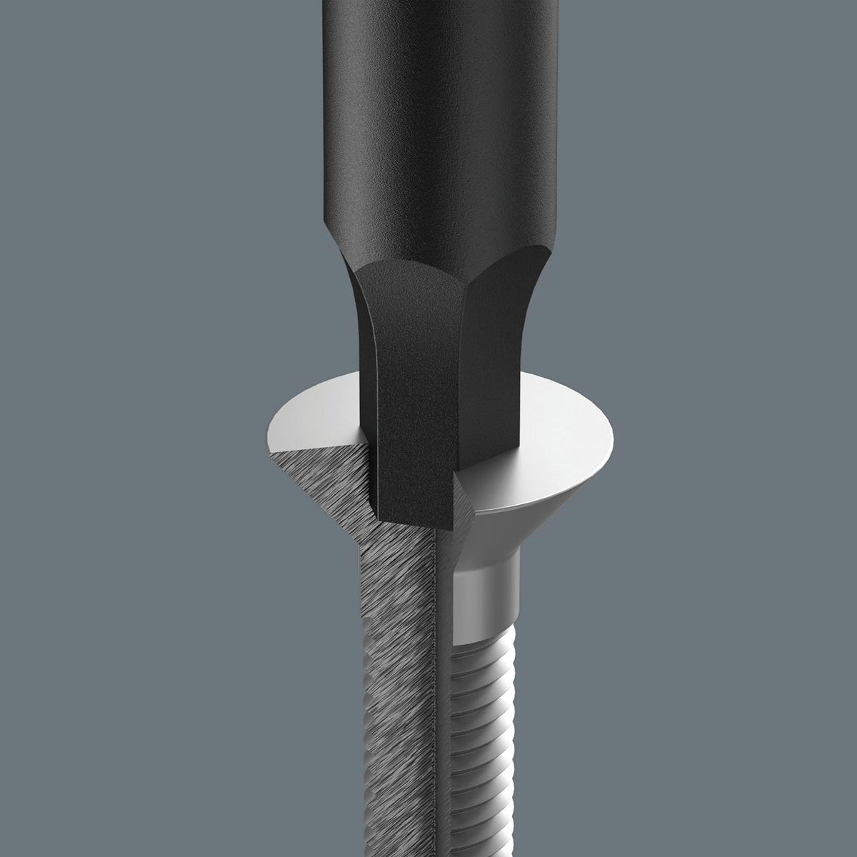 Wera 05118062001 Micro Precision Metric HEX-Plus Screwdriver, 0.9 x 40 mm