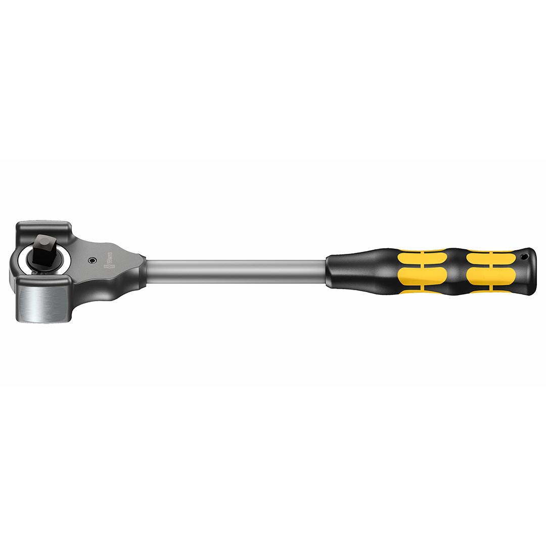 Wera 8002 C Koloss 1/2-Inch Drive Ratchet and Hammer 5-Piece Set