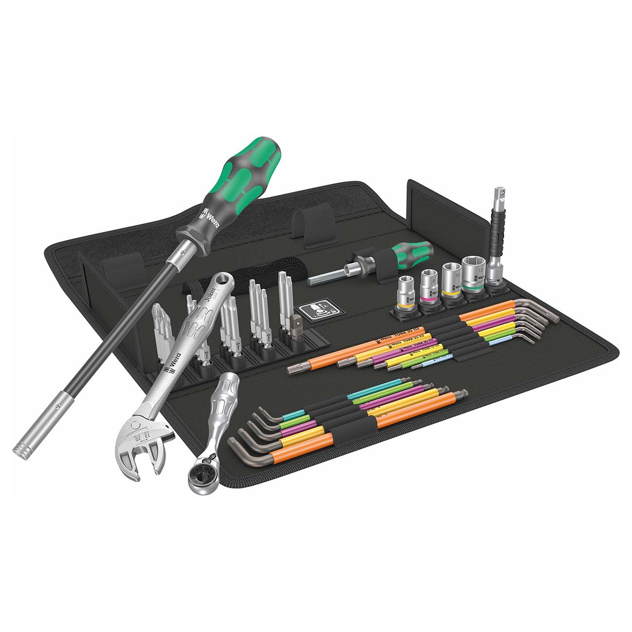Wera 05134013001 Metric Screwdriving Tool Set for Window Installation, 36-Piece