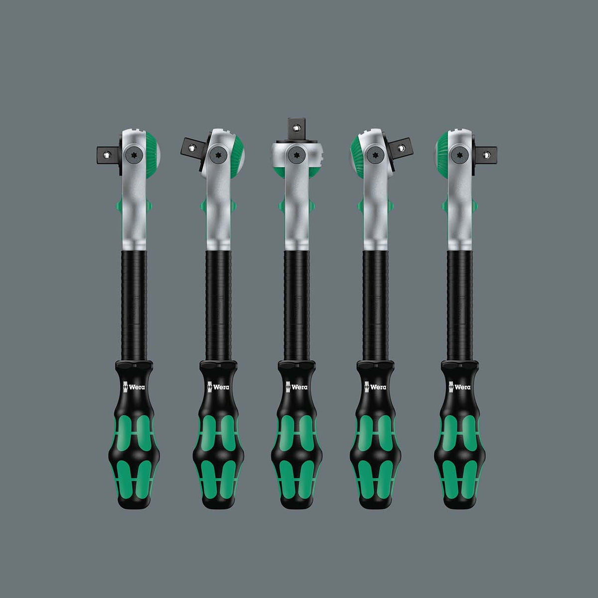 Wera 43-Piece Metric 1/4-Inch and 1/2-Inch Drive Speed Ratchet Socket and Bit Set