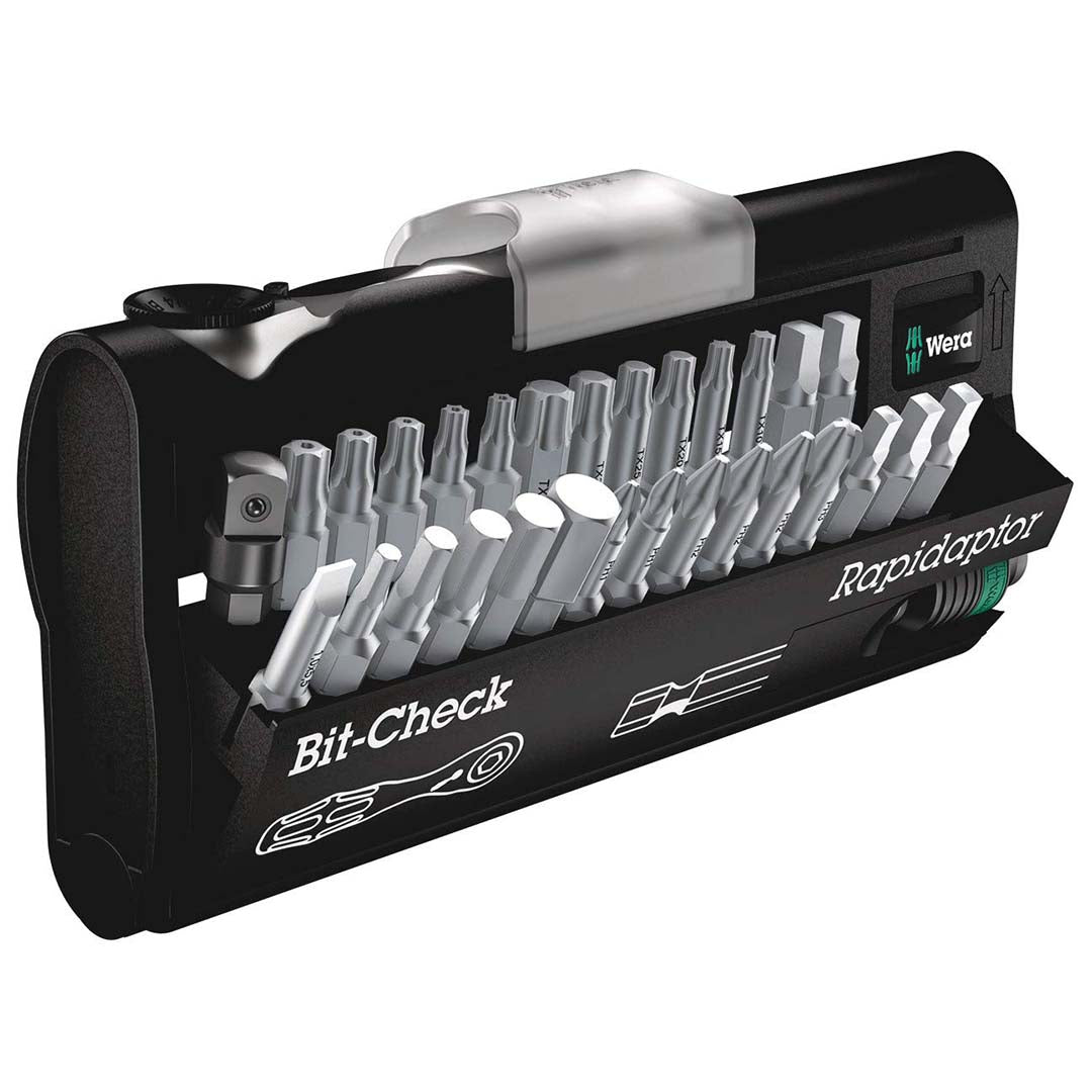 Wera 1/4-Inch Drive Bit Set and Carrying Case, 30-Piece
