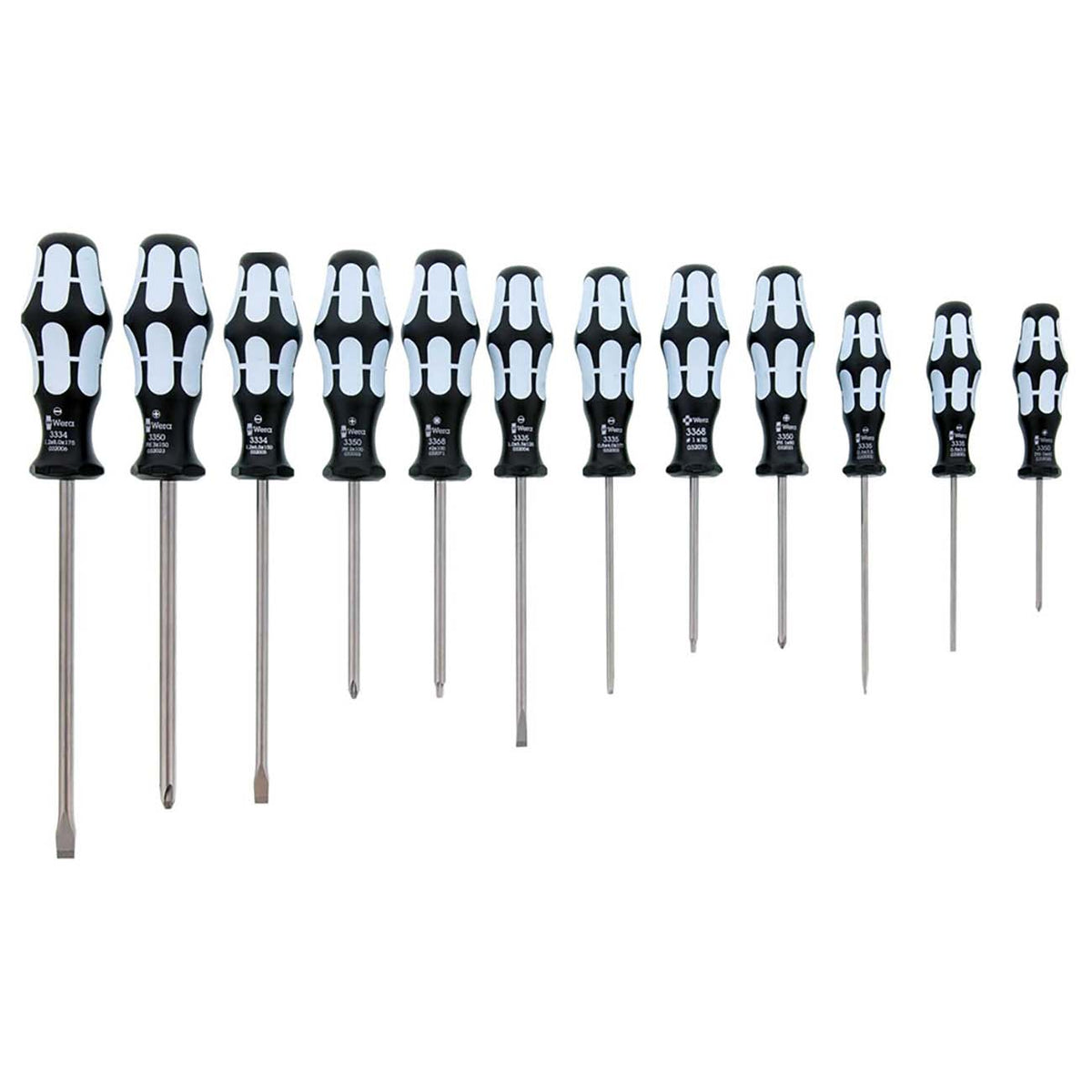 Wera Stainless Steel Screwdriver Set, 12-Piece