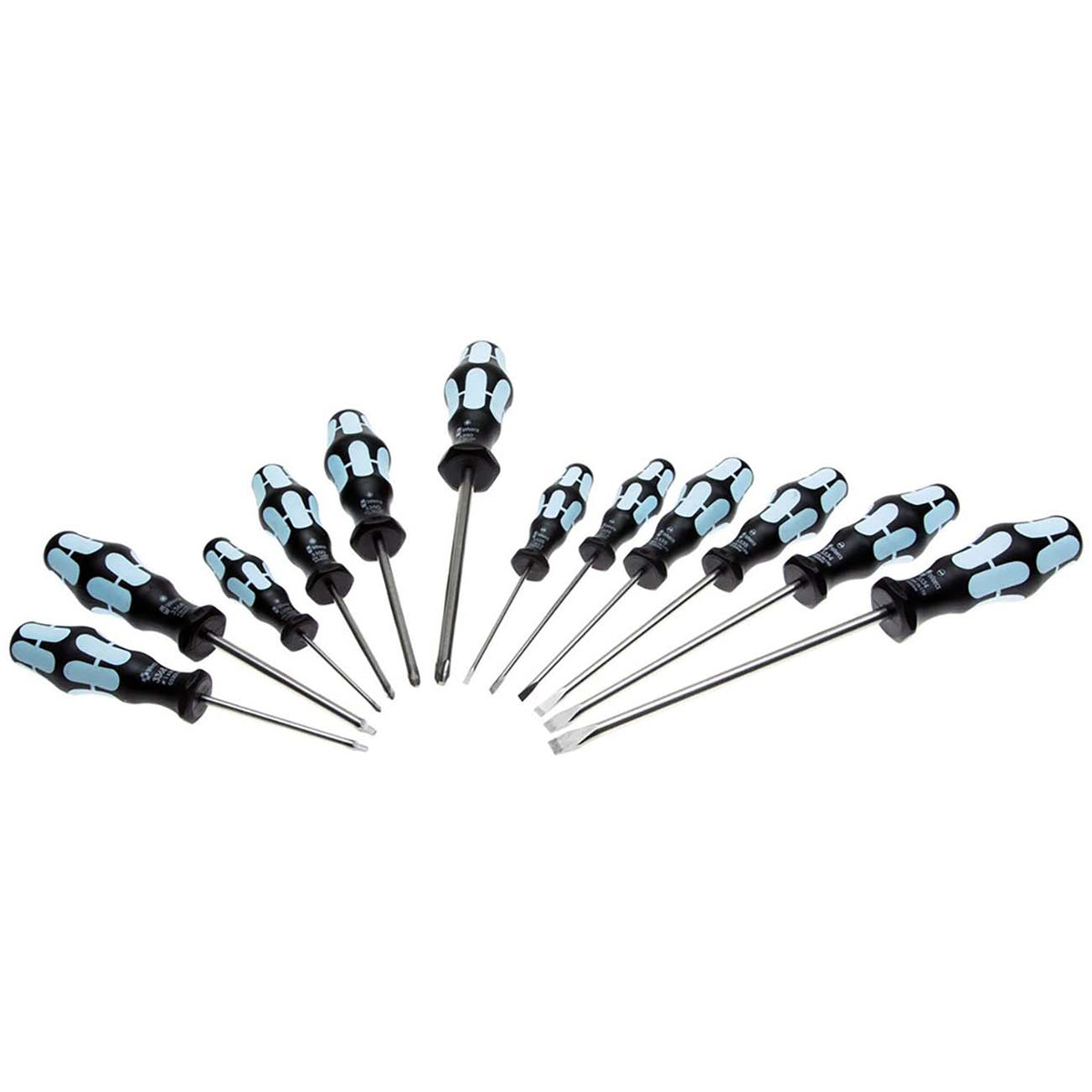 Wera Stainless Steel Screwdriver Set, 12-Piece