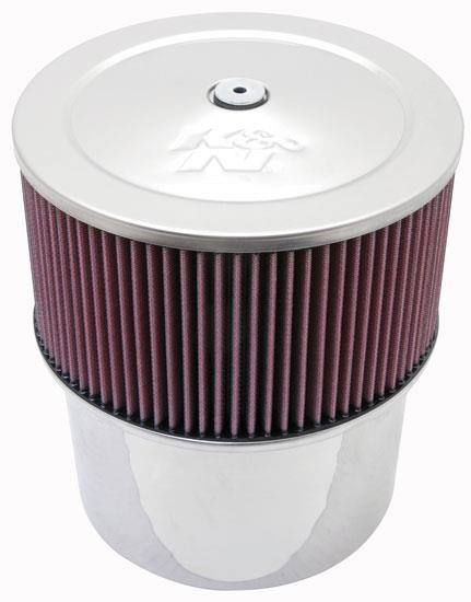 K&N Engineering 58-1210 7-5/16-Inch Flange Velocity Stack Air Filter Assembly