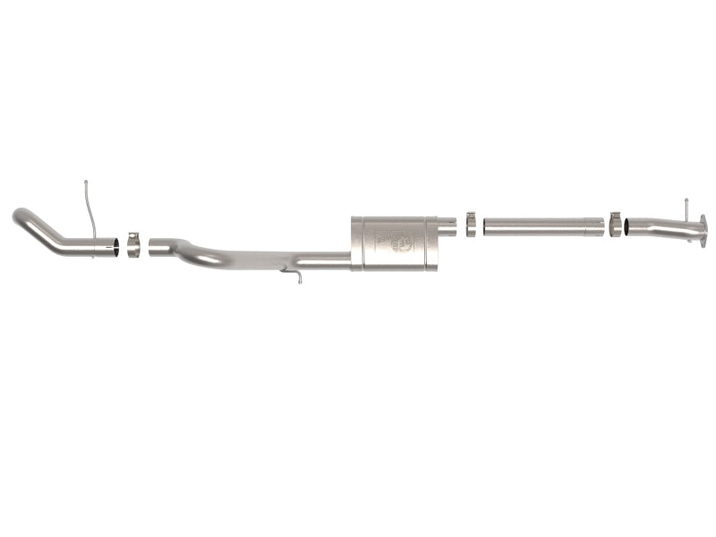 aFe Apollo GT Series 3-Inch 409 Stainless Steel Hi-Tuck Cat-Back Exhaust System, Part Number 49-43135, for 2021–2022 Ford Bronco 2.3L and 2.7L