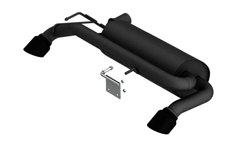 Borla 11976CB Touring Axle-Back Exhaust with Black Tips for 2021-2026 Ford Bronco 2.7L V6