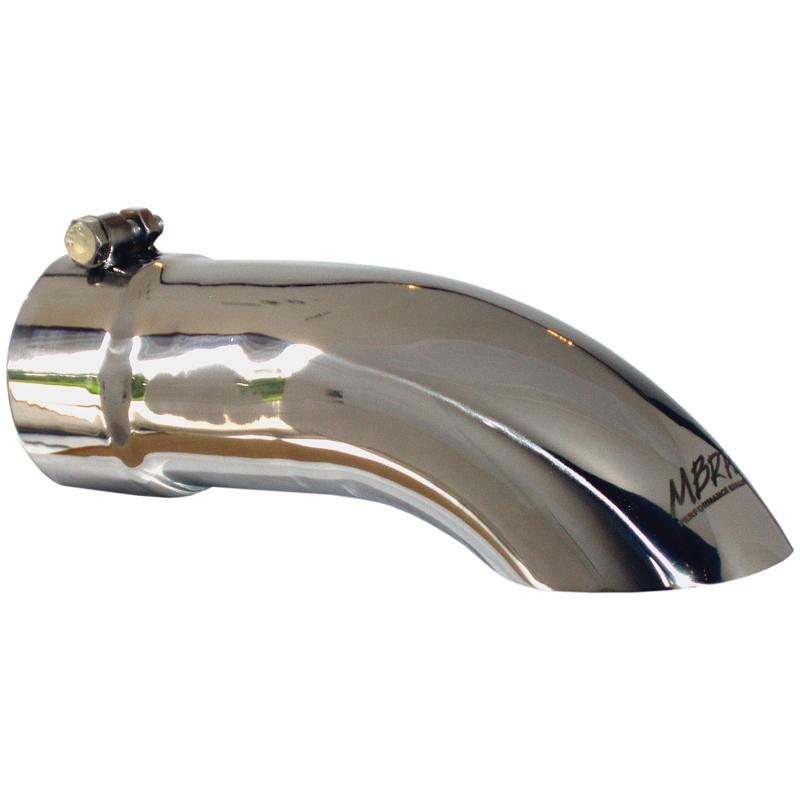 MBRP T5080 Armor Pro Universal Turn-Down Exhaust Tip, 3.5-Inch Inlet, 12-Inch Length