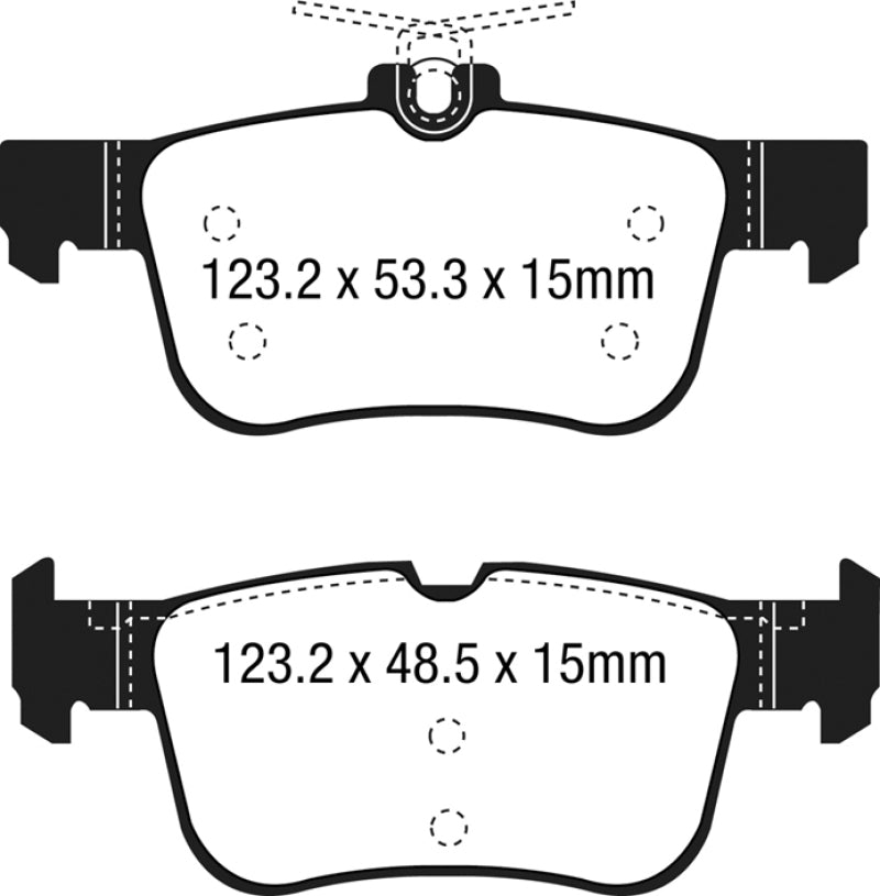EBC Ultimax2 Brake Pad Sets