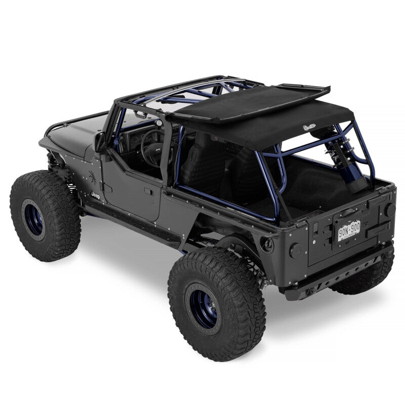 Bestop Trektop Soft Top for Jeep Wrangler TJ Unlimited 2004-2006 – Premium Black Twill