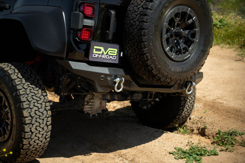 DV8 Offroad Spec Series Rear Bumper dveRBBR-05 for 2021-2025 Ford Bronco