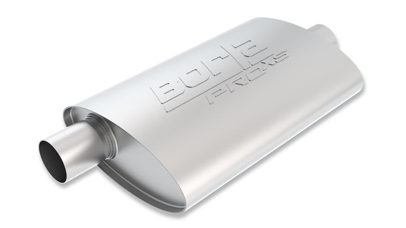Borla ProXS Universal Muffler 2.25-Inch Offset Inlet and Center Outlet, Part 40357