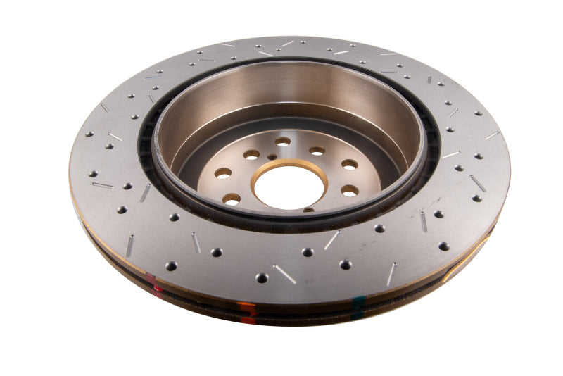 DBA 4655XS-10 4000 Series XS Rear Drilled and Slotted Rotor for 2001–2012 Subaru Impreza WRX/STI