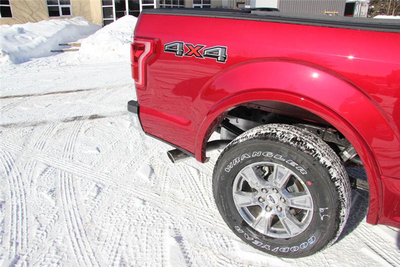 MBRP S5253BLK Armor BLK 3-Inch Cat-Back Exhaust System for 2015-2016 Ford F-150