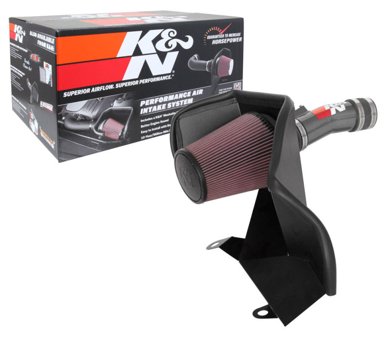 K&N Engineering 77-3111KC Performance Air Intake Kit for 2019-2020 Chevrolet Blazer and GMC Acadia 2.5L