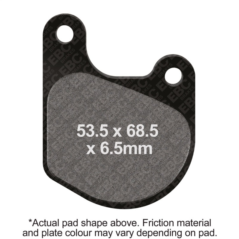 EBC Powersports FA71 Organic Brake Pads for Harley-Davidson Front Calipers