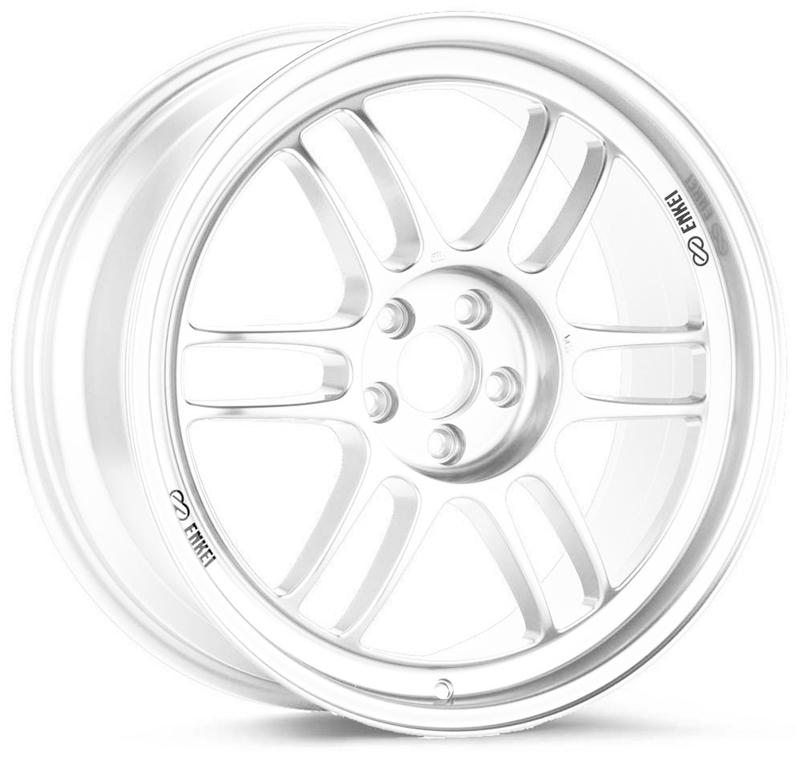 Enkei - enk3797906522WP - RPF1 17x9 5x114.3 +22 Offset 73mm Bore Vanquish White Wheel