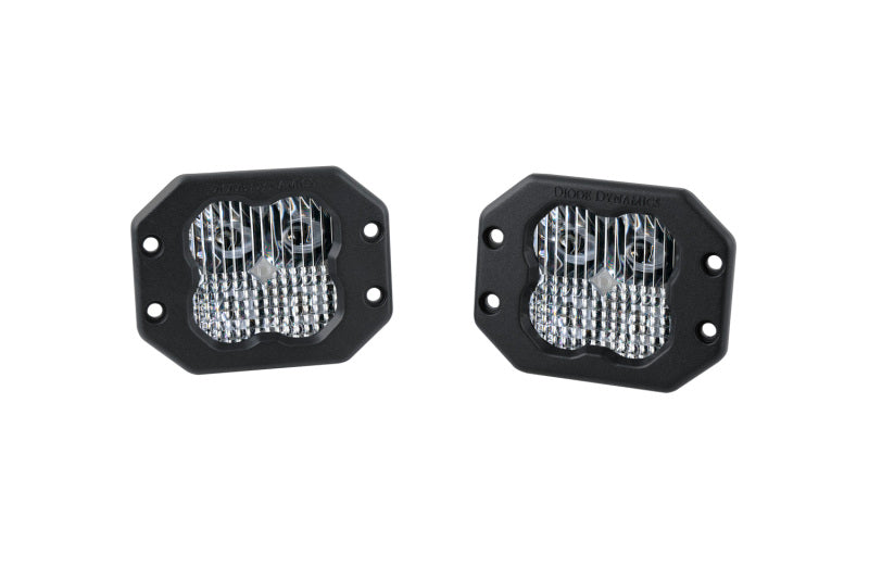 Diode Dynamics SS3 Sport ABL White Combo Flush LED Pods, Pair - DD6920P