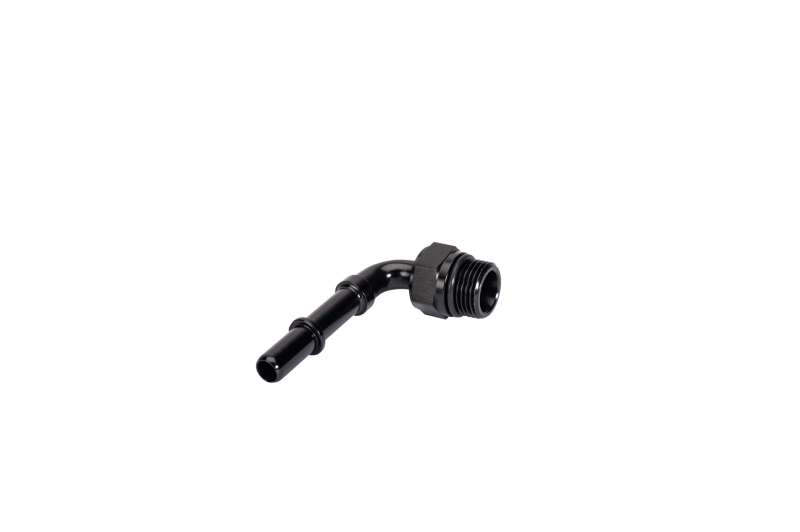 Fleece Performance - fpeFPE-APT-34-90-Q38 - 90-Degree 3/4-16 (-8 AN) to 3/8-Inch Swivel Quick Connect