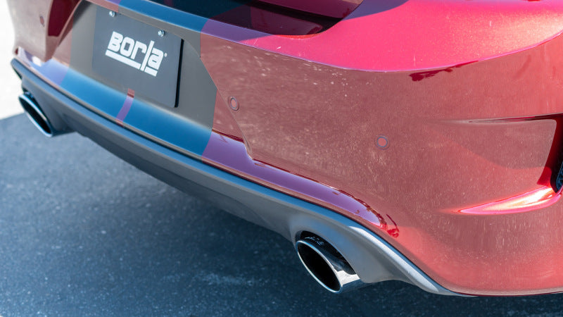 Borla 140917 S-Type Cat-Back Exhaust System for 2019–2023 Dodge Charger GT 3.6L V6