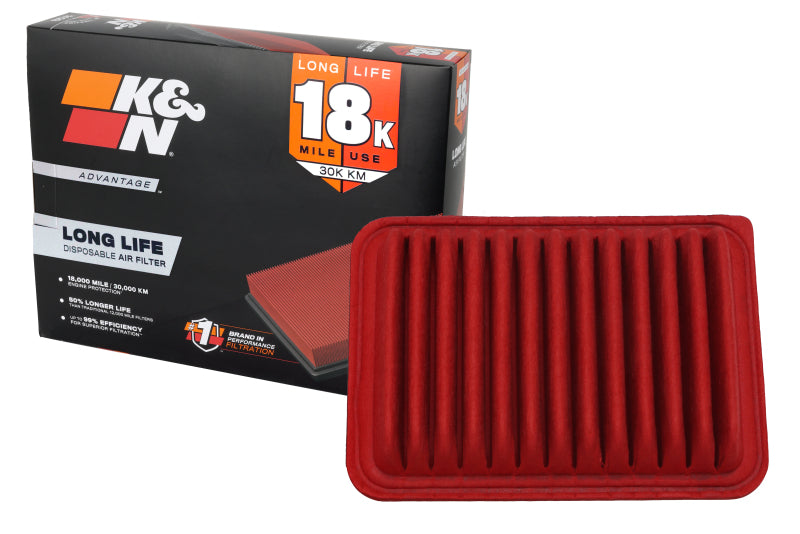 K&N Toyota Camry 2007-2012 Replacement Air Filter KNA-2370