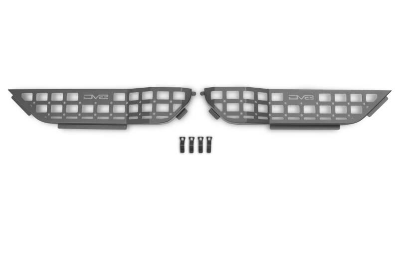 DV8 Offroad dveMPJL-05 Front Door Pocket Molle Panels for 2018-2025 Jeep Wrangler JL/JLU and Gladiator JT