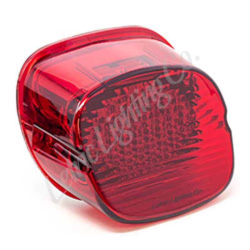 Letric Lighting Deluxe Strobing LED Taillight Red, Part Number letLLC-DSS-R