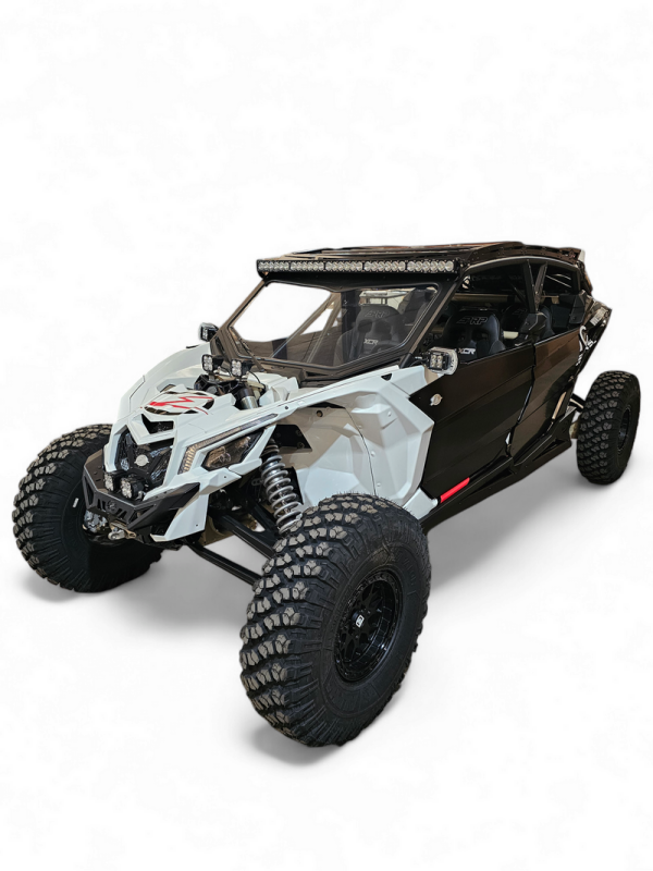Elektric Off Road 2017+ Can Am X3 Maverick Volt 4-Seat Doors - Rugged Satin Black Powder-Coated Side-by-Side Doors