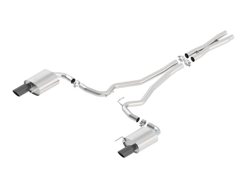 Borla ATAK Cat-Back Exhaust System 140591BC for 2015-2017 Ford Mustang GT 5.0L V8