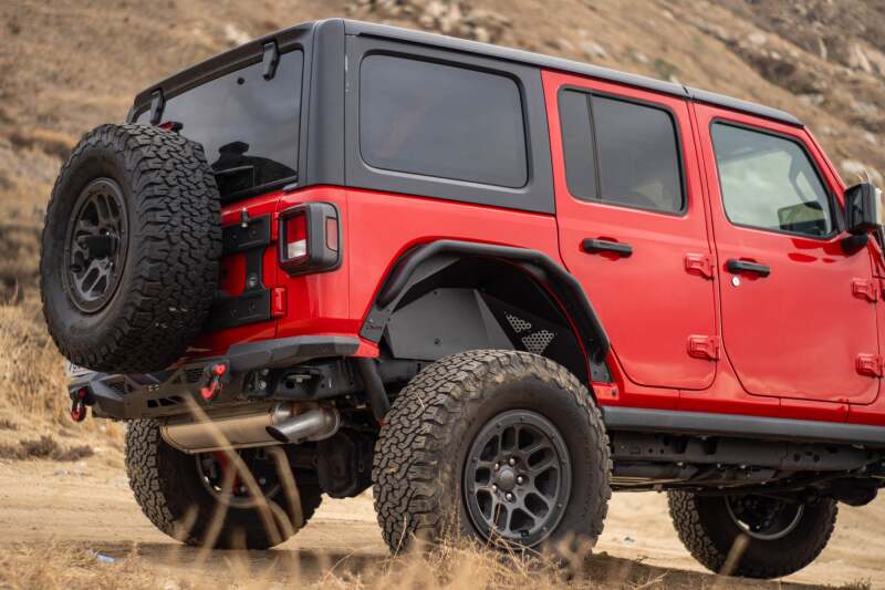 DV8 Offroad Rear Inner Fenders for 2018-2024 Jeep Wrangler JL/JLU - dveINFEND-06RB
