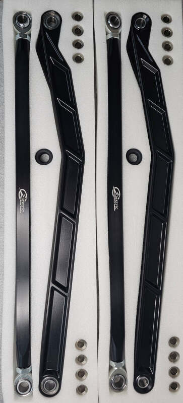 Elektric Off Road High Clearance Radius Rods for Polaris RZR Pro R & Turbo R – Billet Aluminum Upgrade