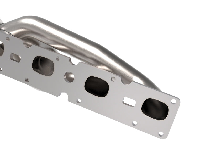 aFe Power Twisted Steel 304 Stainless Steel Shorty Header for 2019-2021 Ram 2500/3500 6.4L V8 - 48-32029