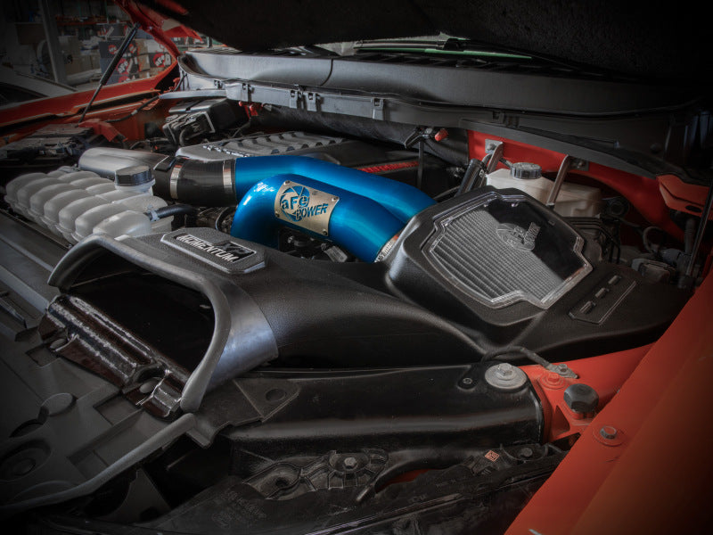 aFe Momentum XP Cold Air Intake System with Pro DRY S Filter, Blue - 50-30072DL