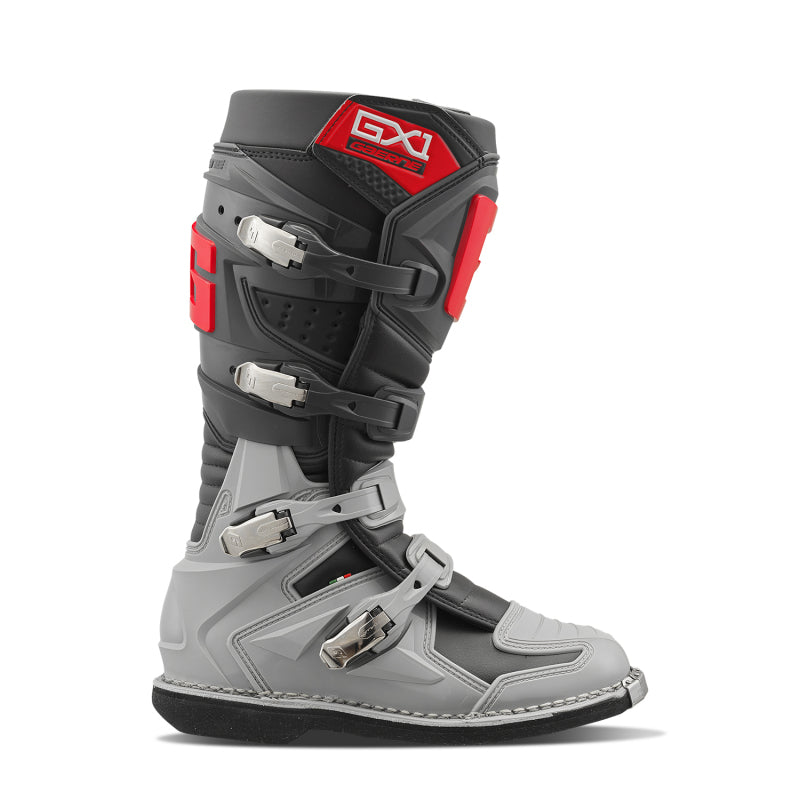 Gaerne GAR2192-032-11 GX1 Off-Road Boot, Anthracite/Grey/Red, Size 11