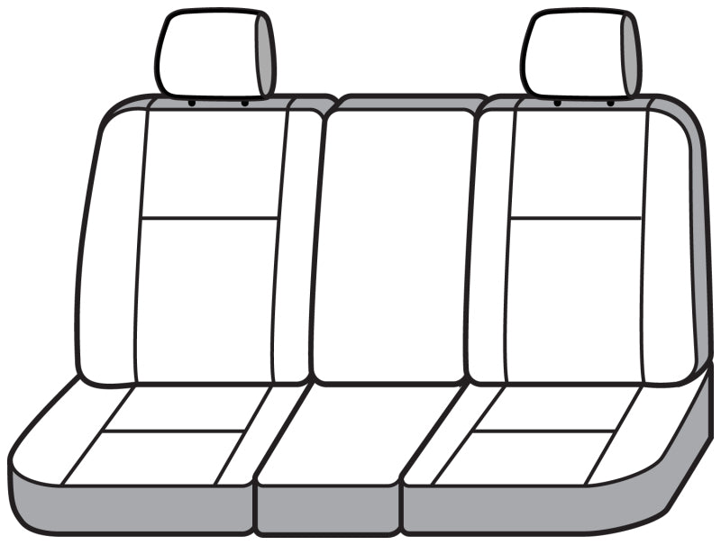 Covercraft 19-24 Chevy Silverado Carhartt Super Dux PrecisionFitFront Row Seat Covers - Blk