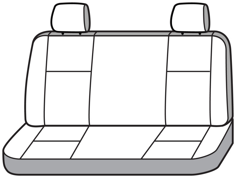Covercraft 14 Chevrolet Silverado Carhartt SeatSaver Custom Second Row Seat Covers - Gravel