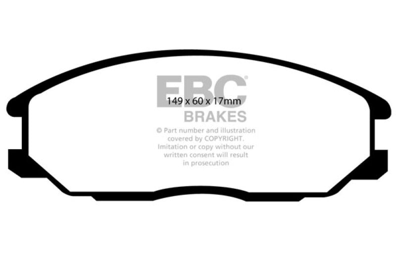 EBC Yellowstuff Brake Pad Sets