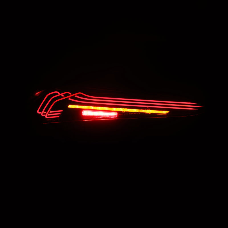 AlphaRex LUXX-Series Laser Style LED Tail Lights for 2020–2023 Toyota GR Supra, Black – ARX609010