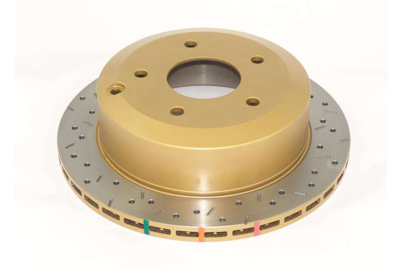 DBA 42021XS 4000 Series XS Rear Slotted and Drilled Brake Rotor for 2005-2006 Pontiac GTO