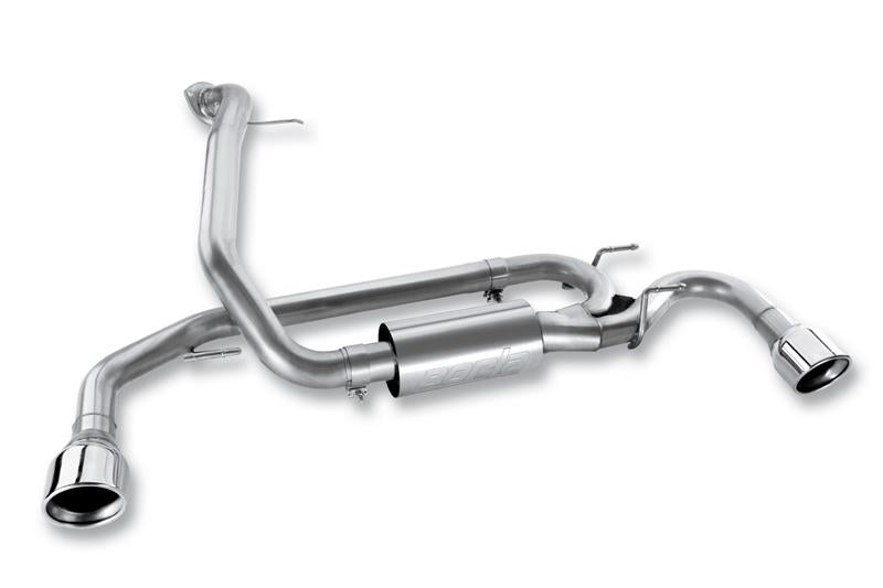 Borla 11786 S-Type Axle-Back Exhaust System for 2010–2013 Mazda 3 and Mazdaspeed 3 Hatchback