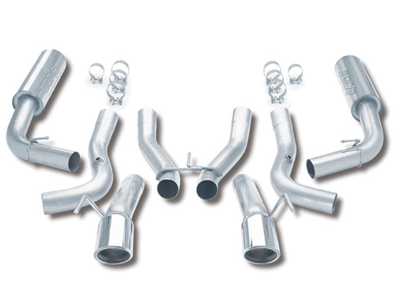 Borla 14663 S-Type Cat-Back Exhaust System for 1996–2002 Dodge Viper GTS and RT/10