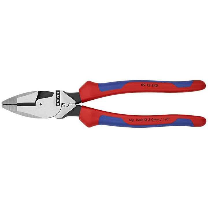 Knipex High-Leverage Lineman’s Pliers 9-1/2 in, Part Number 0912240