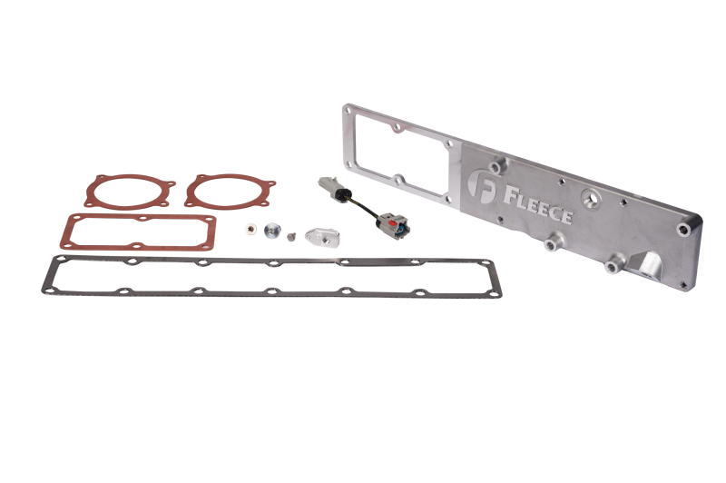 Fleece Performance 07.5-24 Ram 2500-5500 6.7L Cummins High Flow Intake Plenum with Cast Aluminum Plate and Gaskets