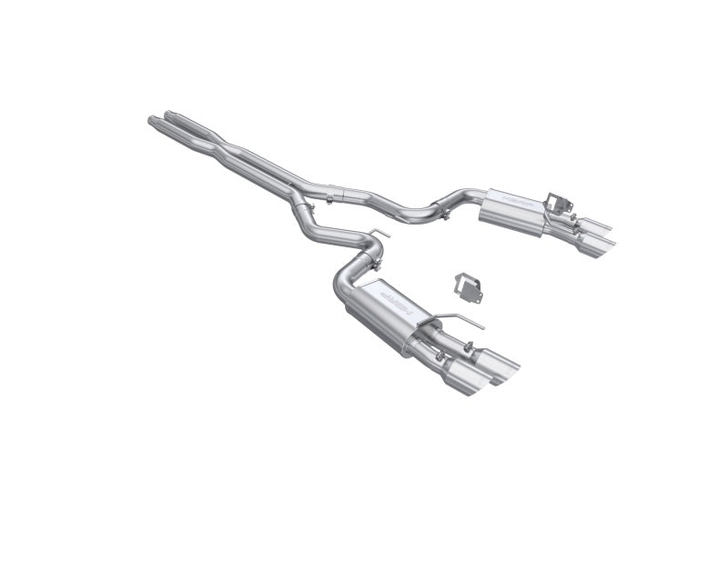 MBRP S7280AL Armor Lite 3-Inch Cat-Back Exhaust for 2024-2026 Ford Mustang GT