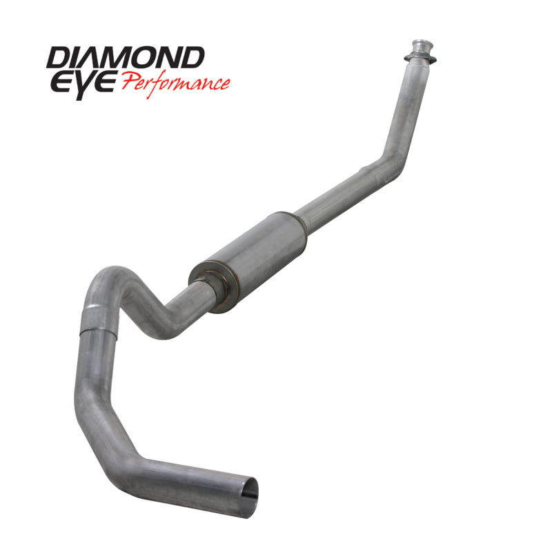 Diamond Eye Performance K4212A 4-Inch Aluminized Turbo-Back Exhaust System Kit for 1994-2002 Dodge Ram 5.9L Cummins