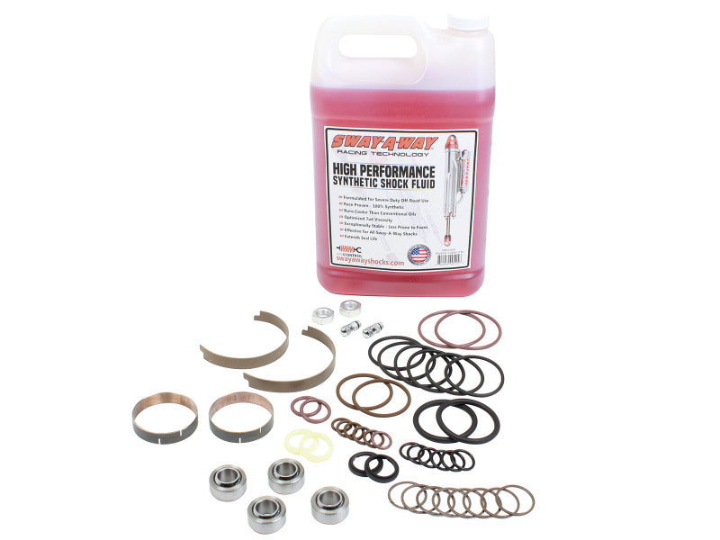 aFe POWER Sway-A-Way Master Rebuild Kit for 2.5-Inch Shocks with 7/8-Inch Shaft, Part Number afe56000-SP01