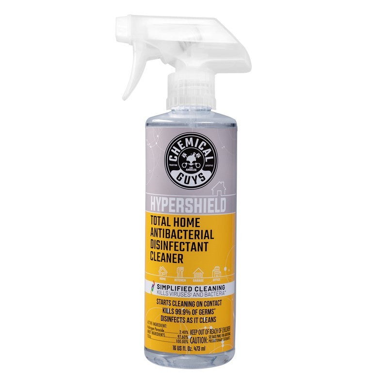 Chemical Guys Hypershield Total Home Antibacterial Disinfectant Cleaner - 16oz - Case of 6